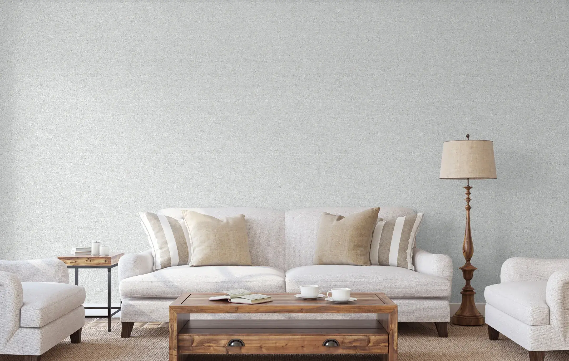 Gray Embossed Wallpaper – Woven Elegance (7816-2)
